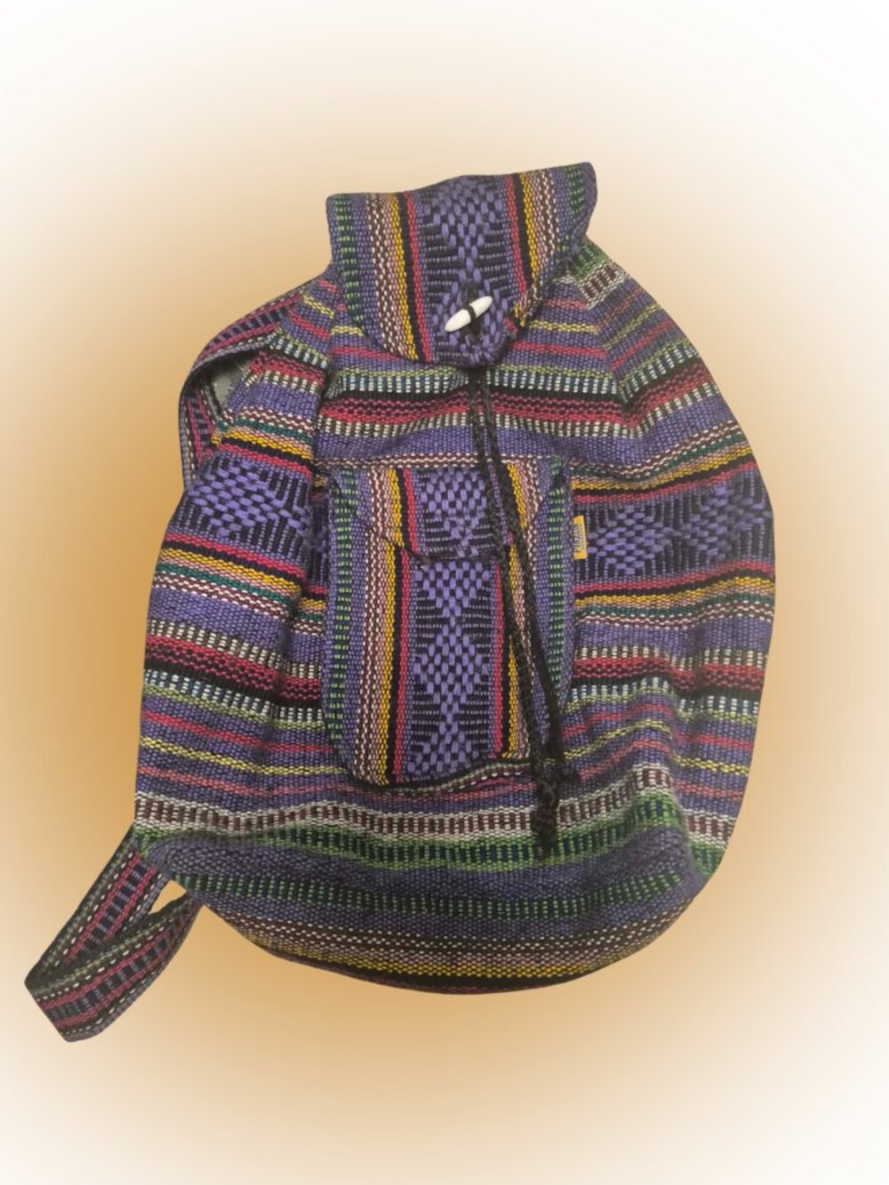 90s woven backpack